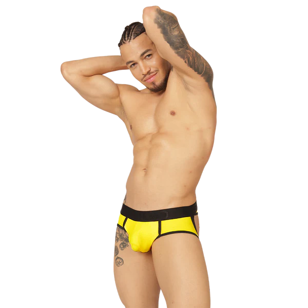 COOL YELLOW JOCK THONG