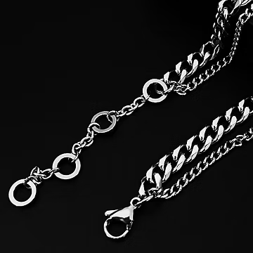 Sinner Double Chain Necklace