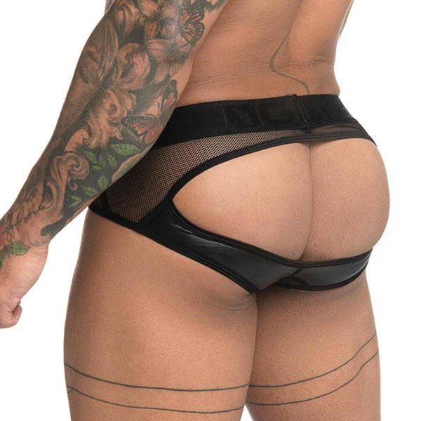 FETICHE BLACK BRIEF JOCKSTRAP
