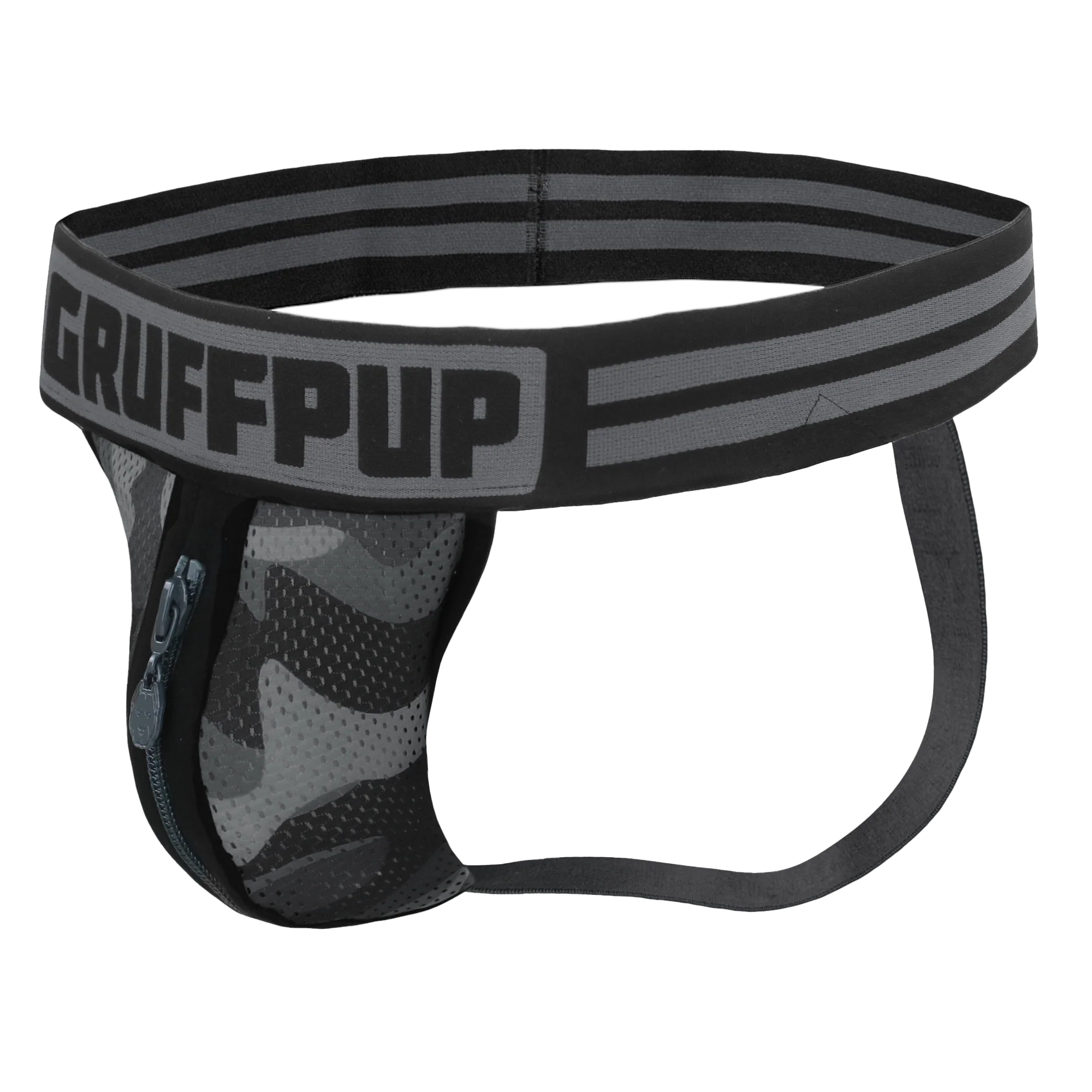Front zip jock for gay men