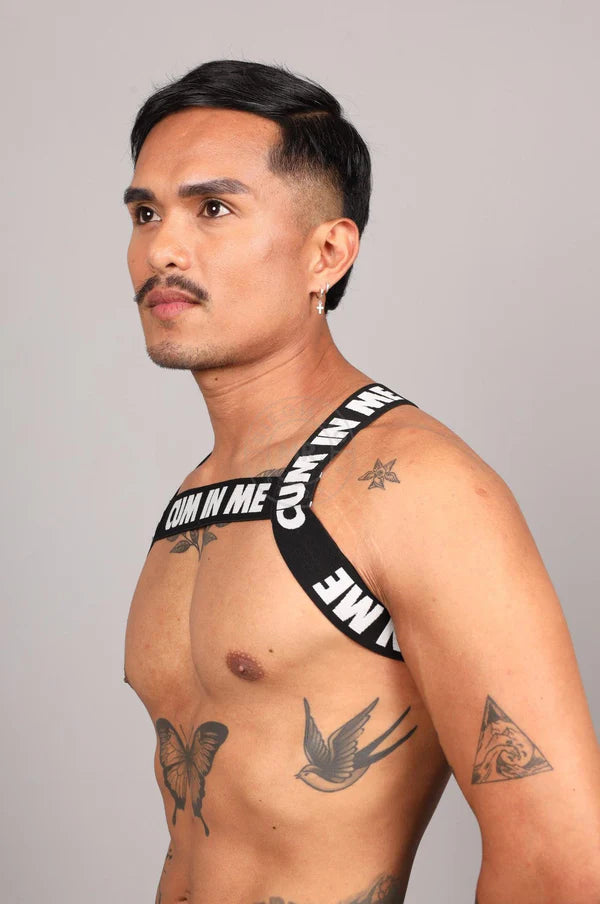 Elastic Harness - CUM IN ME