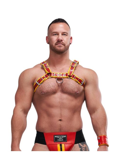 gay gear shop Shop Gay Men's Leather Circuit Harness – Tulken Gear