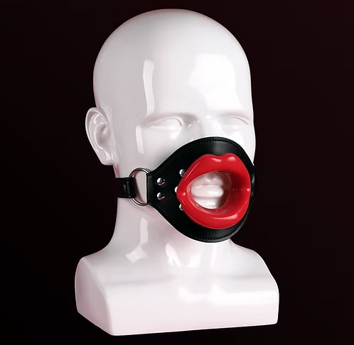 Red Noir Mouth Gag
