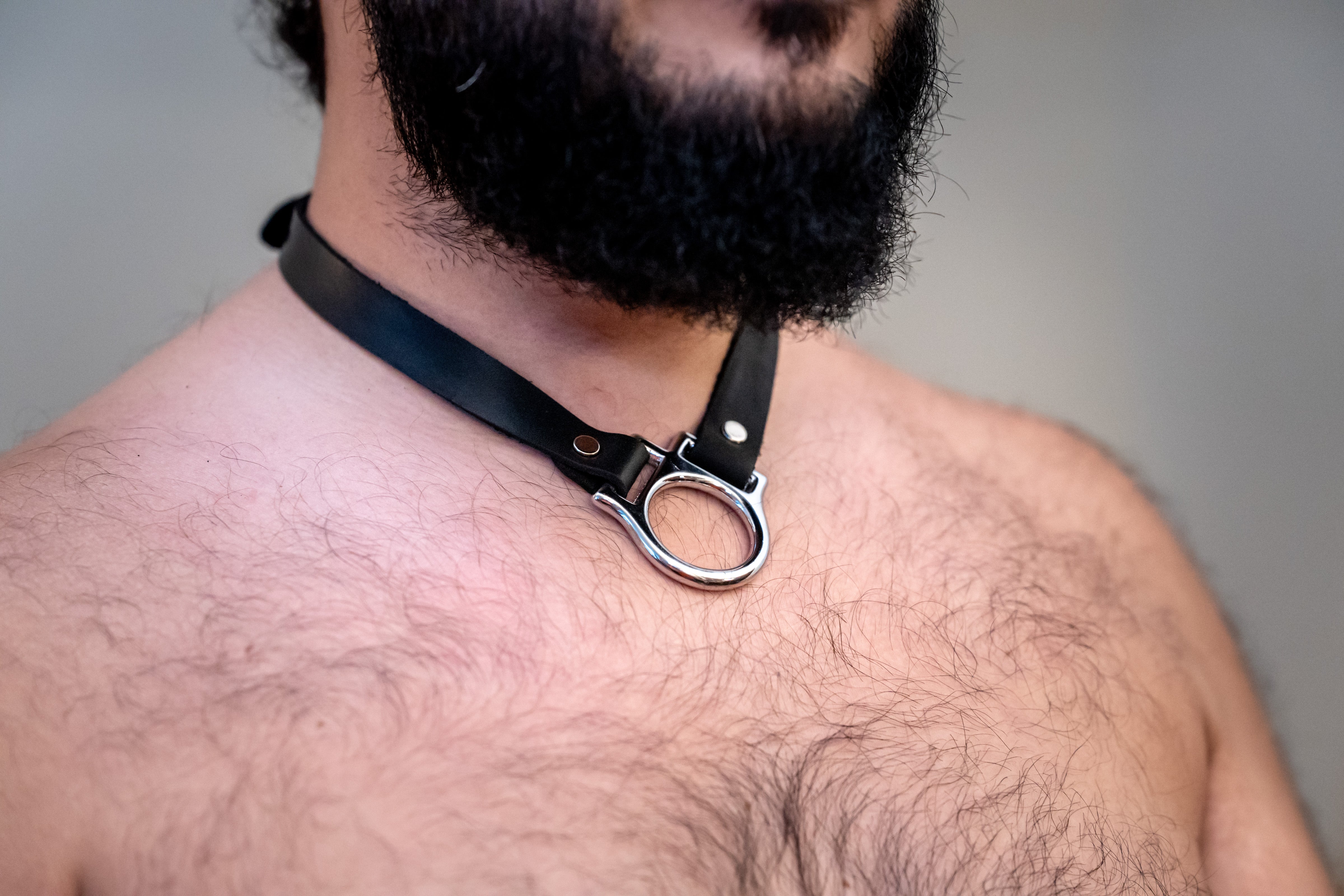 Leather Pup Collar