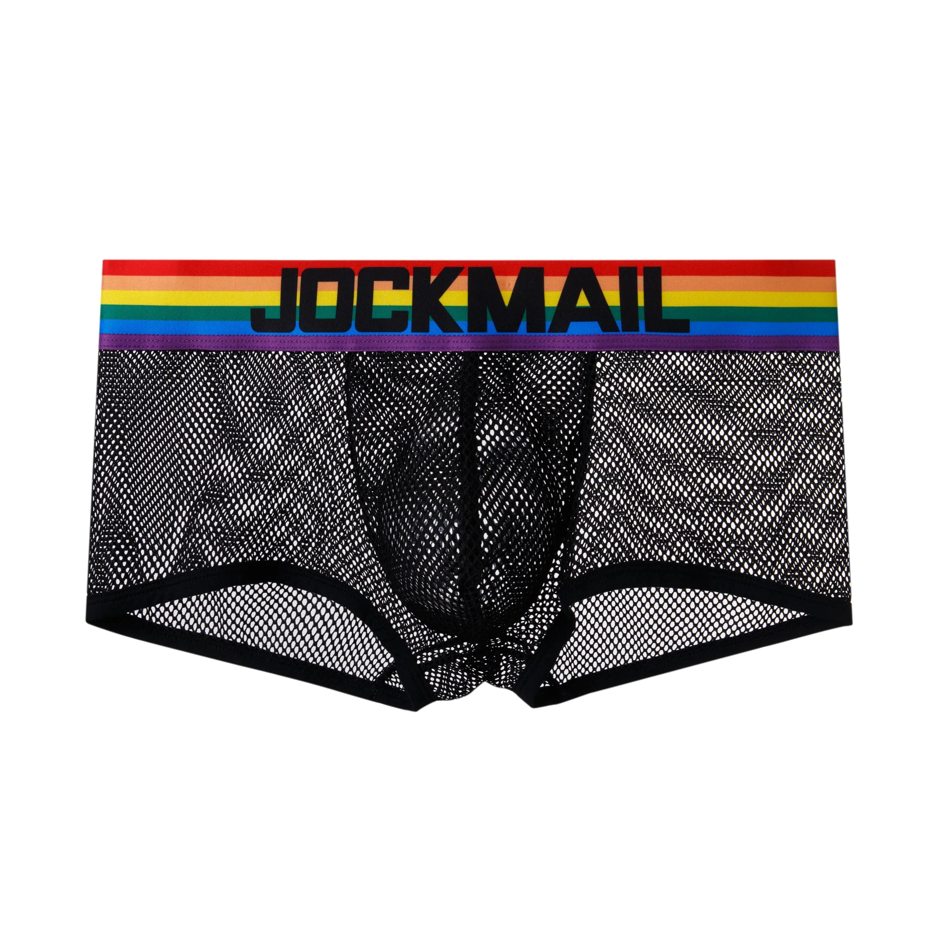 Rainbow gay pride mesh boxer