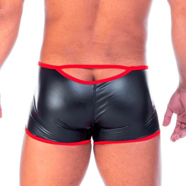 2 FETICHE RED ZIPPER TRUNK