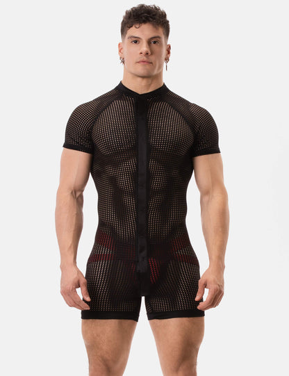 Mesh Union Suit Ruriko