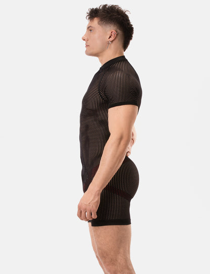 Mesh Union Suit Ruriko