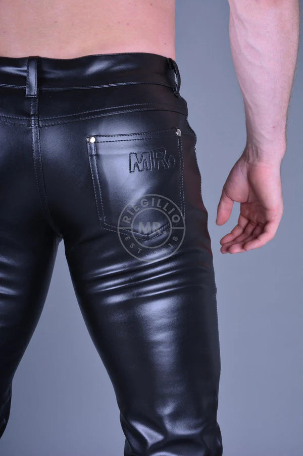 Black MR. 5-Pocket Pants