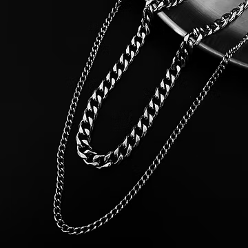 Sinner Double Chain Necklace