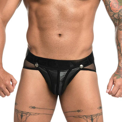 FETICHE BLACK BRIEF JOCKSTRAP