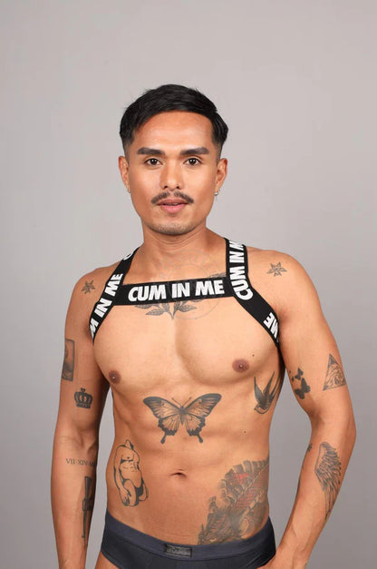 Elastic Harness - CUM IN ME