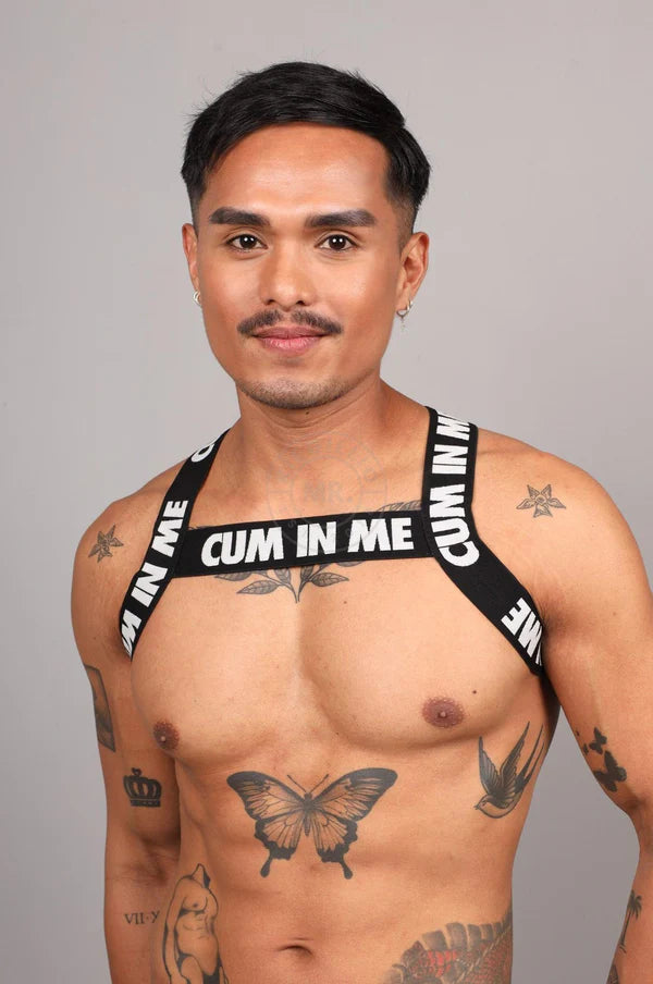 Elastic Harness - CUM IN ME