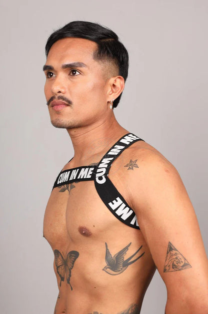 Elastic Harness - CUM IN ME