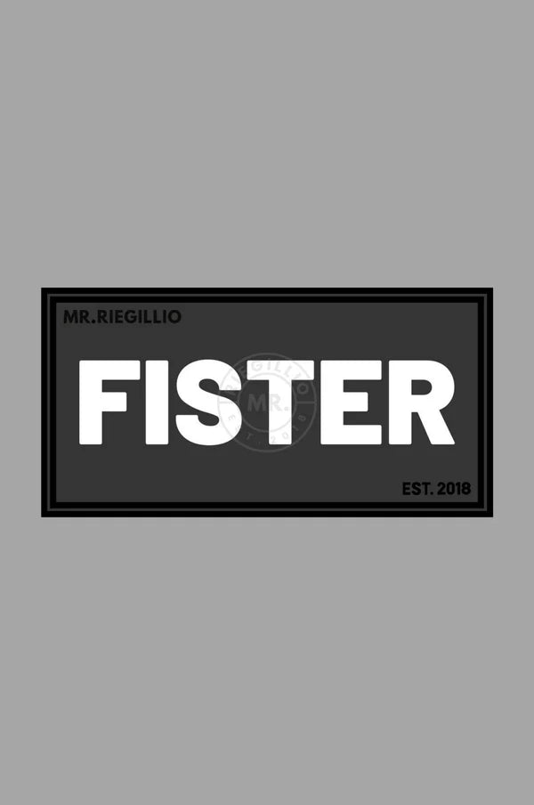 Rubber Velcro Patch - Fister