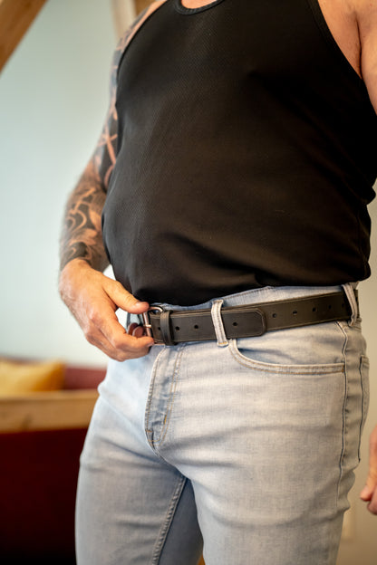 Leather Stealth Belt