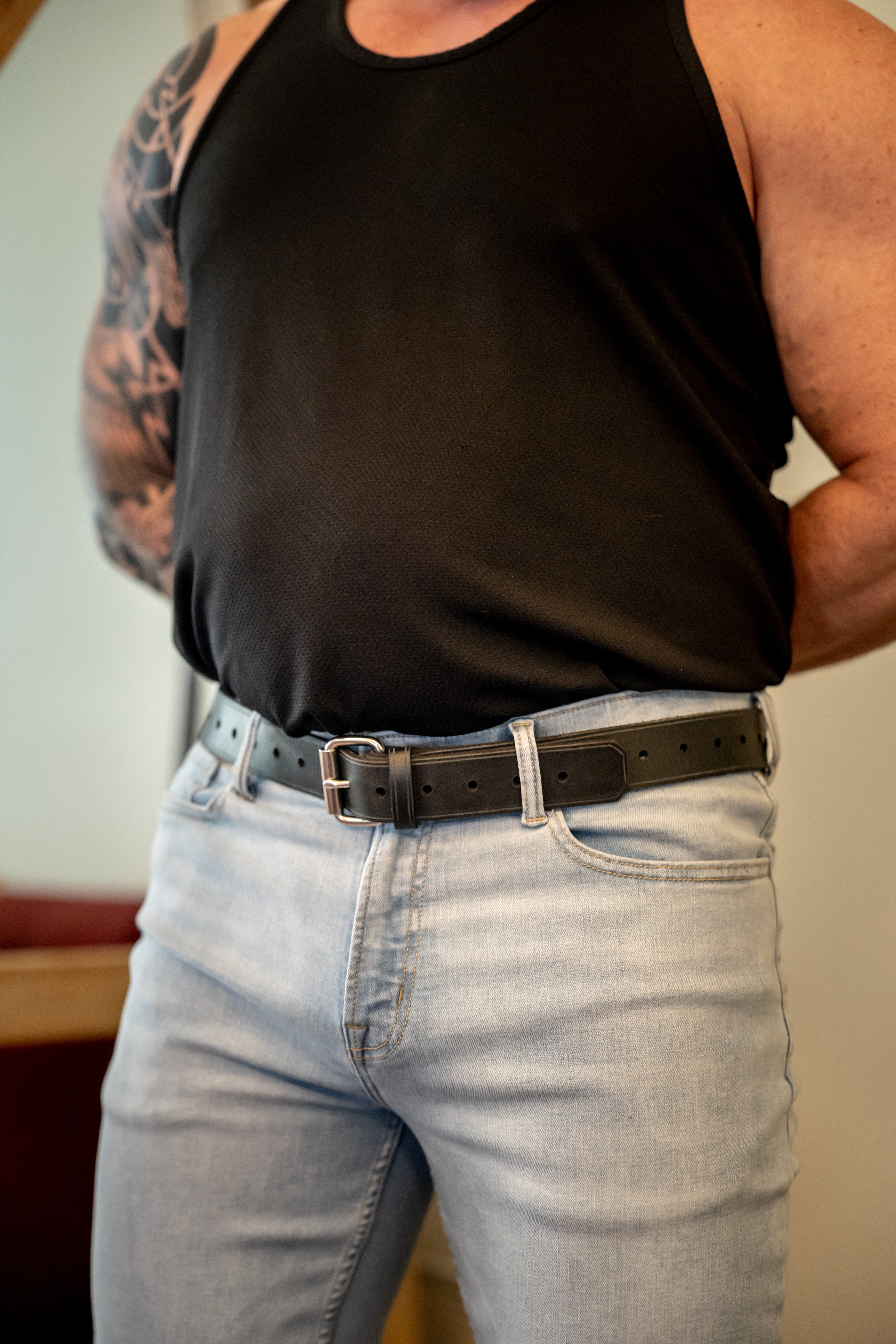 Leather Stealth Belt