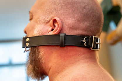 Leather Butterfly Gag