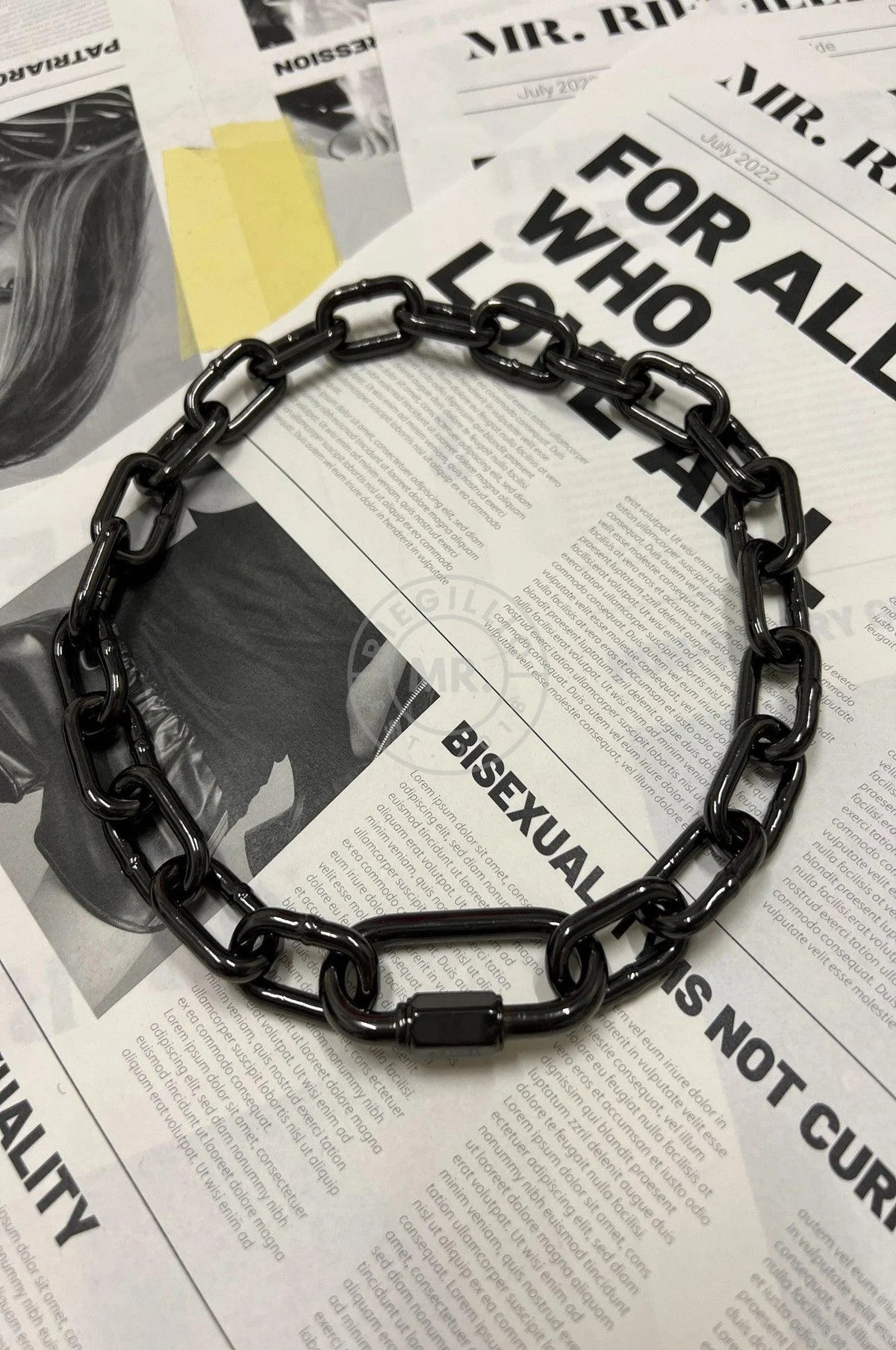 SIRAINER Chain Collar - Black
