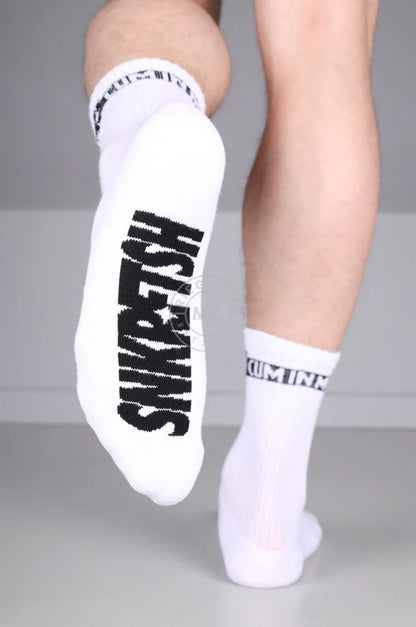 SNKRFTSH CUM IN ME Socks