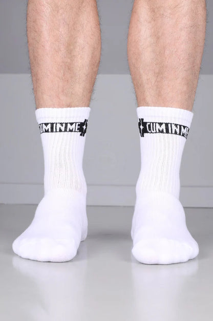 SNKRFTSH CUM IN ME Socks