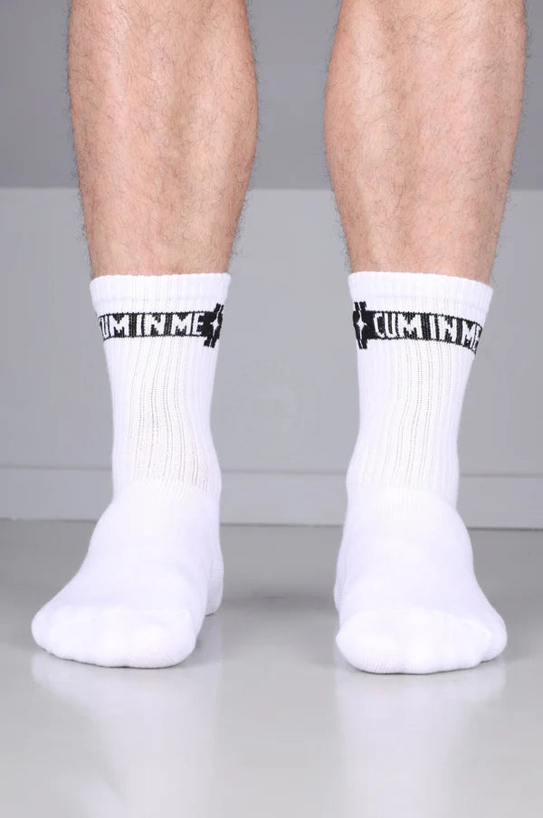 SNKRFTSH CUM IN ME Socks