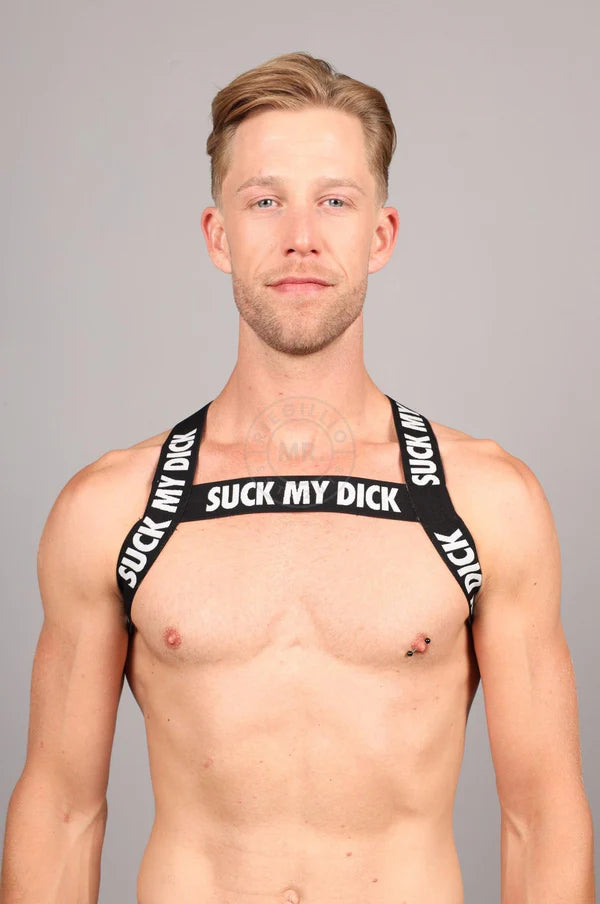 Elastic Harness - SUCK MY DICK
