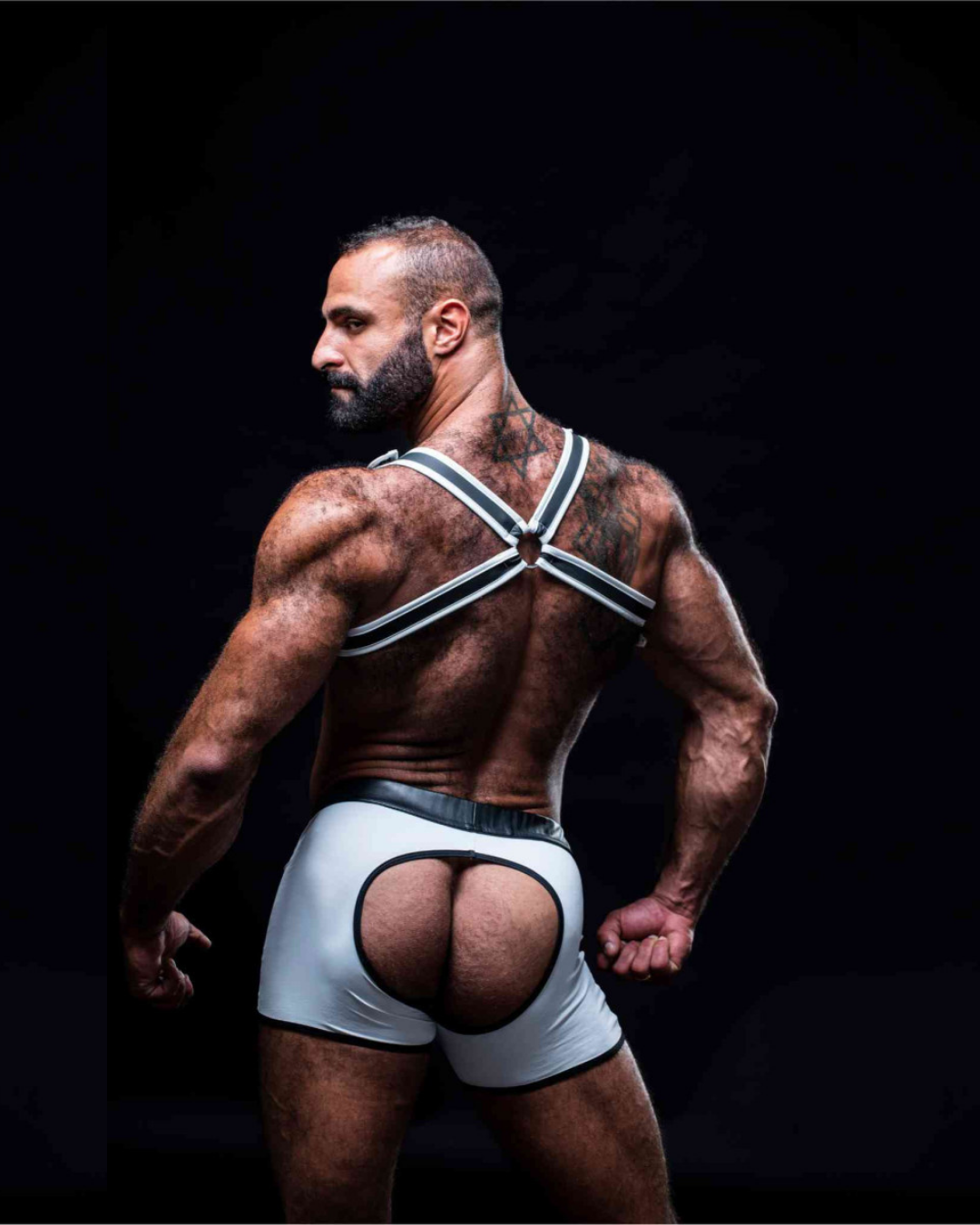 Bad Boys Zipped Backless Sexy Shorts