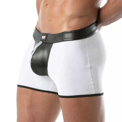 Bad Boys Zipped Backless Sexy Shorts